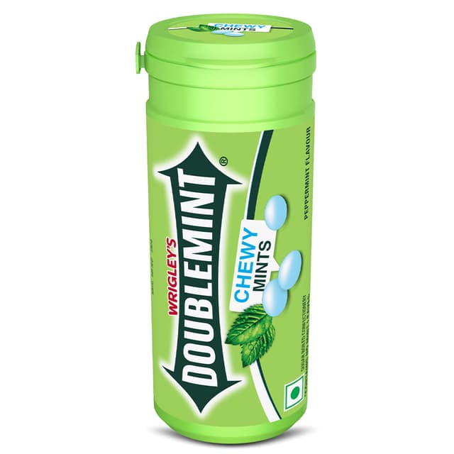 Doublemint Peppermint Chewy Mints Tube