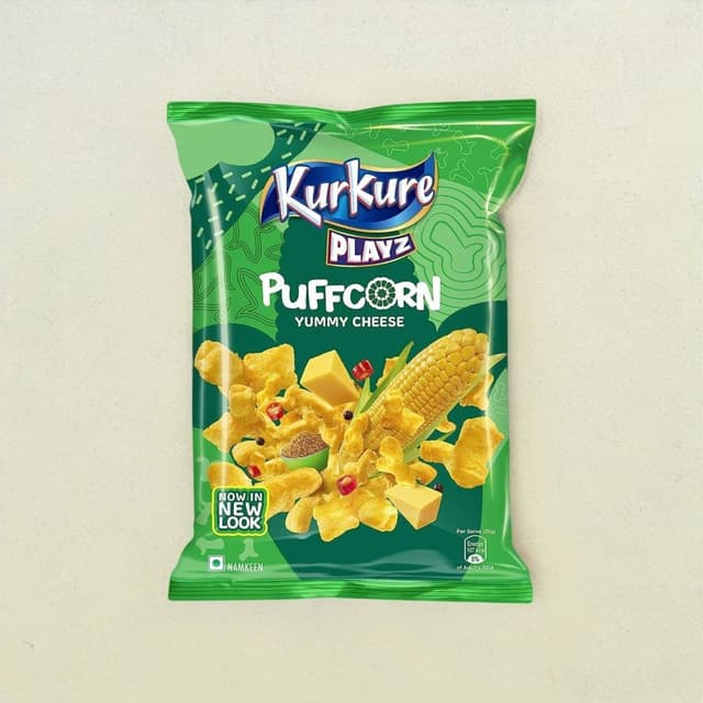 Kurkure Playz Puffcorn Yummy Cheese