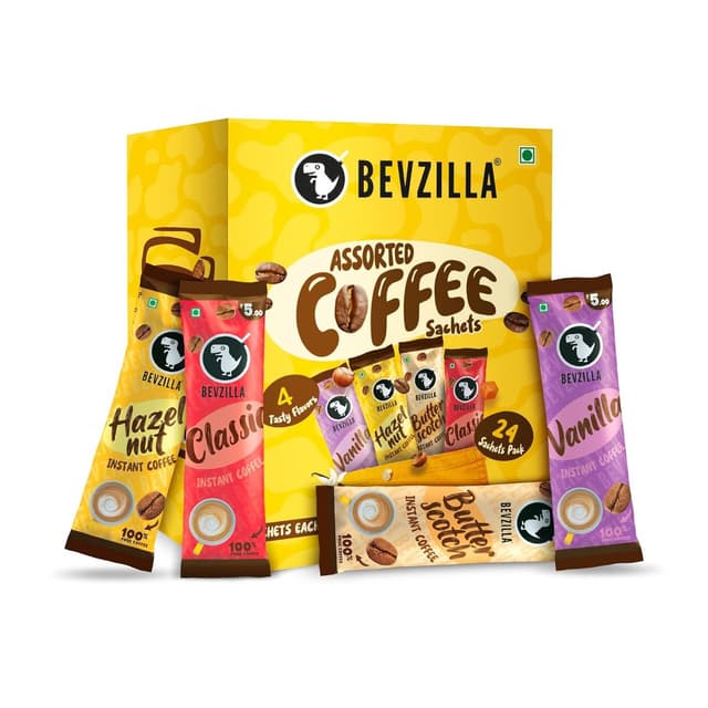 Bevzilla Assorted Instant Coffee Powder