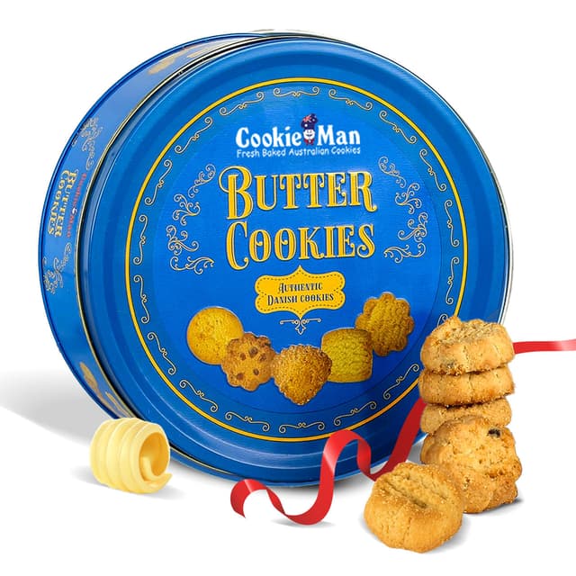 CookieMan Danish Cookies Butter Biscuits | Trans Fat-free