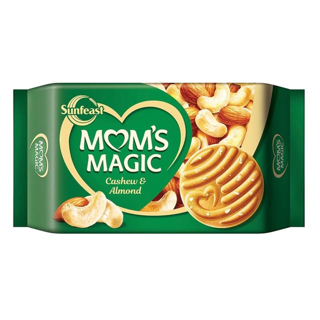 Sunfeast Mom's Magic Rich Cashew Almond Dry Fruit Biscuits | Trans Fat-free
