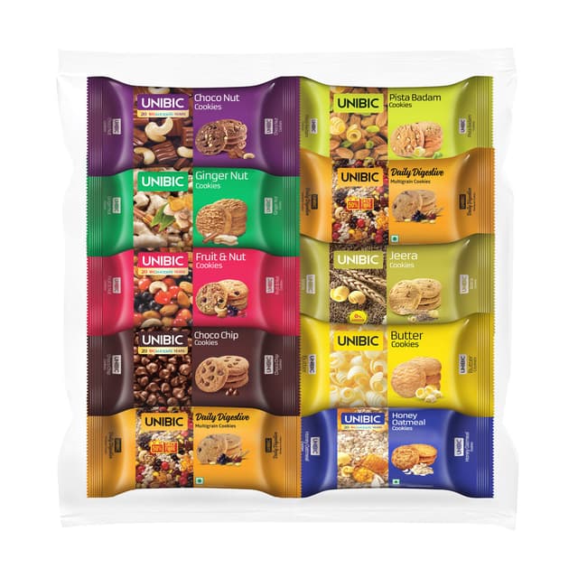 Unibic Assorted Biscuits | Trans Fat-free