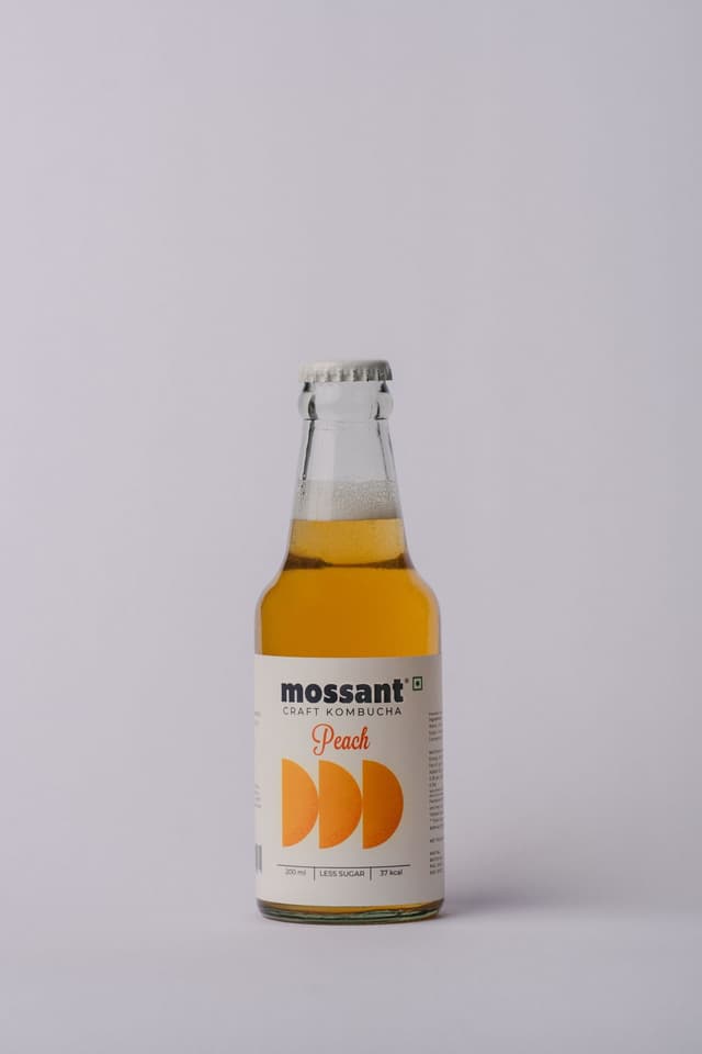 Mossant Peach Kombucha